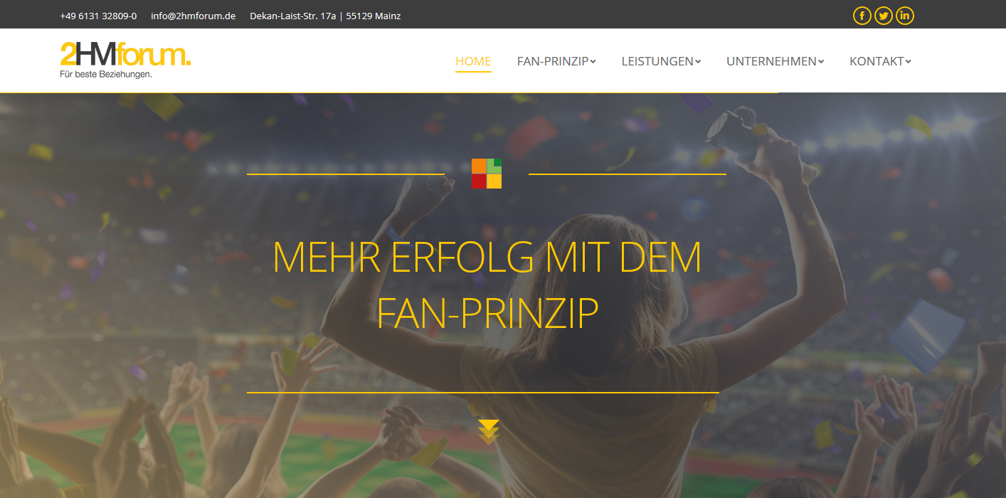 2HMforum. Für beste Beziehungen.